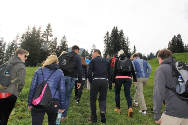Hiking as an event
